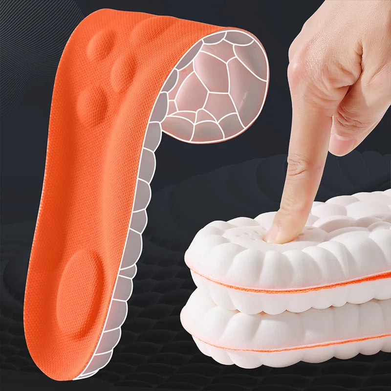 Latex Sport Insoles - Front View